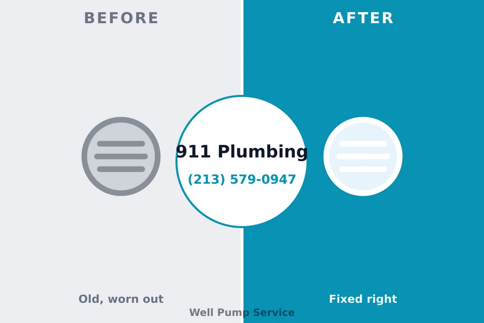 Before and after: plumbing repair Tilton Northfield, NH